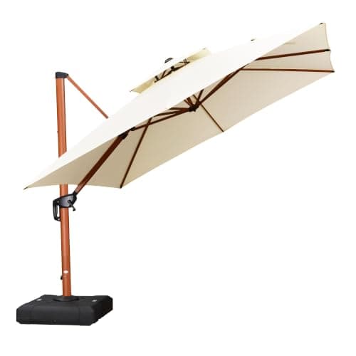 PURPLE LEAF 10ft Cantilever Patio Umbrella