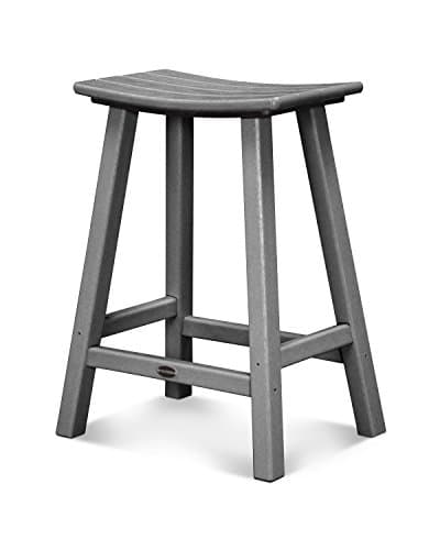 POLYWOOD Counter Height Outdoor Bar Stool